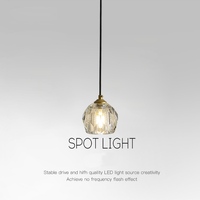 Lustres modernes longs et grands luminaires de salle à manger lampe suspendue en cristal de luxe pour salon luminaires à hauts plafonds pour escalier