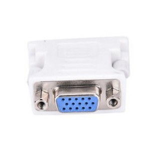 Chất lượng cao Phải góc cạnh 90 độ VGA SVGA nữ để DVI 24 + 5 nam DVI để VGA Adapter - Product Image 2