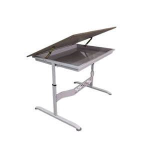 <span class=keywords><strong>Table</strong></span> de <span class=keywords><strong>dessin</strong></span> d'<span class=keywords><strong>architecte</strong></span> de bureau d'art manuel réglable en hauteur en métal d'ingénierie pour l'école - Product Image 2