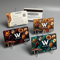Impresión de Tarjetas Rasca y Gana Personalizadas, Tarjeta de Regalo Plateada con Código QR Variable y Código de Canje para Marketing Minorista