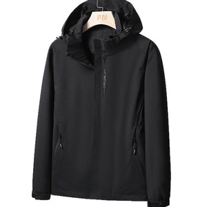 Unisex Windproof Waterproof Outdoor <b>Jacket</b> With Hood Breathable <b>Lightweight</b> For Hiking Running Spring Autumn Wear - Product Image 5