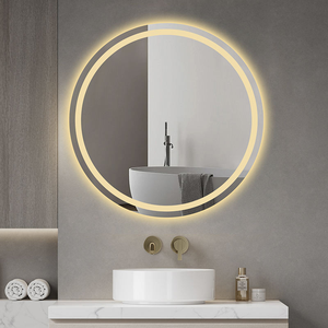 Espejo Inteligente Redondo Personalizado para <span class=keywords><strong>Baño</strong></span>, Espejo LED Moderno para Vanidad, Espejo Inteligente para <span class=keywords><strong>Baño</strong></span> - Product Image 3