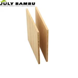 Более Высокая компрессионная карбонизированная Вертикальная 3-слойная бамбуковая фанерная доска для бамбуковых изделий Поставщик