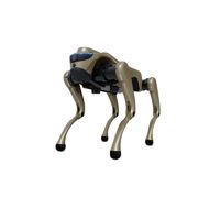Pièces de machines de construction pour robot à locomotion quadrupède flexible et réglable, optimisé par algorithme IA