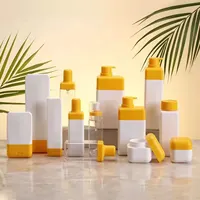 OEM losyon ve vücut kare şampuan şişeleri boş losyon şişesi kozmetik ambalajlı pompa kremi şişe jel konteyner