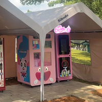 Nouvelle machine distributrice automatique 2027, machine à ballons entièrement automatique, machine à monnayeur préférée des enfants