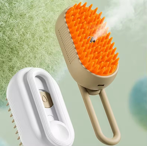 Dog Cat Hair Comb Self Cleaning Deshedding Remover <b>Pet</b> Hair Remover Cleaning Tools for Cat Steam <b>Brushes</b> Spray <b>Pet</b> <b>Brushes</b> - Product Image 1