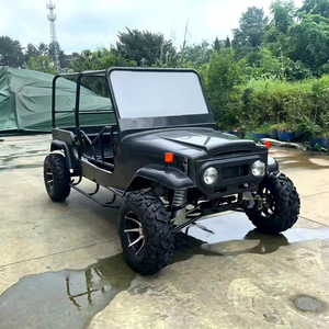 Mini Jeep essence 350cc homologuée pour la route, Mini Jeep essence 350cc tout-terrain, Voiturette de club, Voiturette de golf classique à 4 roues - Product Image 1
