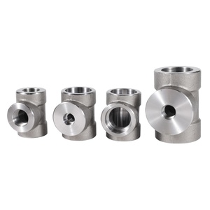 Npt Rèn Thép Ống Phụ Kiện 3000lbs Khớp Nối Núm Vú Elbow Tee Mặt Bích Cắm Tee Olet Rèn Phụ Kiện - Product Image 3