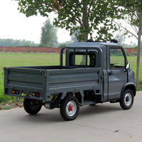 Camion électrique neuf entièrement fermé haute puissance, véhicule à quatre roues à énergie nouvelle, rapide et pratique, capacité de charge domestique élevée