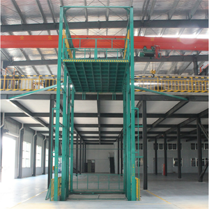 1m ~ 18m disesuaikan pagar pembatas hidrolik mengangkat Platform kargo <span class=keywords><strong>Lift</strong></span> gunting listrik - Product Image 6