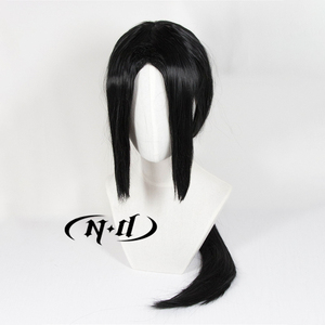 Peluca <span class=keywords><strong>de</strong></span> <span class=keywords><strong>Cosplay</strong></span> <span class=keywords><strong>de</strong></span> Anime <span class=keywords><strong>de</strong></span> <span class=keywords><strong>Itachi</strong></span> <span class=keywords><strong>Uchiha</strong></span>, Color Castaño Claro, Fibra <span class=keywords><strong>de</strong></span> Alta Temperatura Resistente al Calor, con Red <span class=keywords><strong>de</strong></span> Malla Rosa, 130% <span class=keywords><strong>de</strong></span> Densidad - Product Image 2