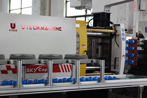 เครื่องฉีดขึ้นรูปพลาสติกแบบฝา5แกลลอนประหยัดพลังงานสั่งโดยลูกค้าอาร์เจนติน - Product Image 2