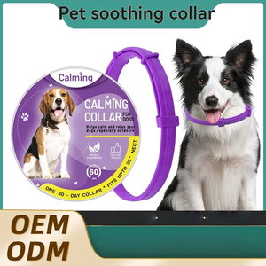 Collares Calmantes Ajustables con Aroma a Aceite de Lavanda para Mascotas, Control de Ladridos Excesivos para Perros, Venta al Por Mayor - Product Image 1