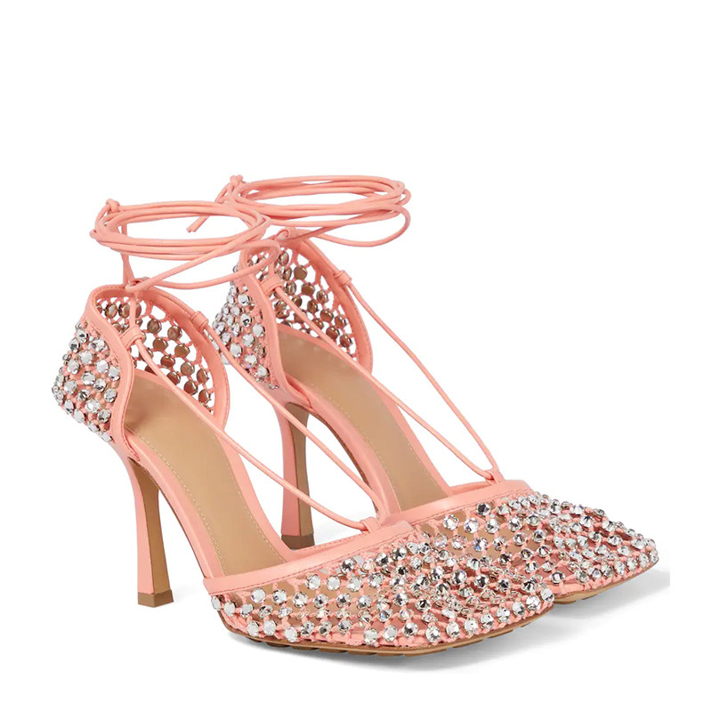 Compra Zapatos De Novia Para La Novia Elegante De Encaje Rojo Zapatos De  Vestir Nupciales Plataforma Brillante Zapatos De Tacón Alto Mujeres  Hermosas Vogue Modelando Bombas Barato | Entrega Rápida Y Calidad 