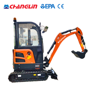 Machines de terrassement Changlin Euro V, mini-excavatrice, petite pelle sur chenilles, 2 tonnes, cabine standard pour cour - Product Image 3
