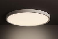 Plafonnier LED rond moderne à montage en surface 18W 24W 36W 48W avec interrupteur de température de couleur tricolore 3000K-4000K pour éclairage de couloir domestique