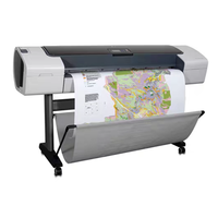 Plotter de Formato Grande de 44'' B0 para HP T1100, T770, T790, T795, para Diversas Aplicaciones de Dibujo, Mapeo y Planificación Arquitectónica