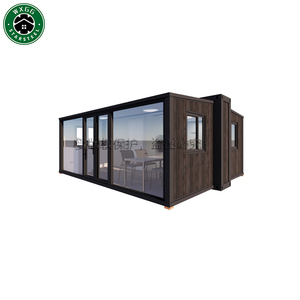 Villa préfabriquée en panneaux sandwich démontables, 2-3 chambres, maison mobile extensible en conteneur, construction rapide - Product Image 1