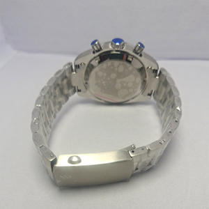 Men's Super Quality Luminous Feature Stainless Steel Band 18mm Wide Black VK63 Automatic <b>Mechanical</b> Fancy <b>Watch</b> - Product Image 5