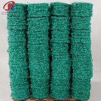 Fil barbelé double brin 10 kg, prix attractif, idéal pour clôtures - Vente chaude