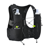 Gilet d'hydratation NEVO RHINO 5L, sac d'hydratation pour le cyclisme, nylon léger, sac à eau de 500 ml, bouche ronde avec couvercle, équipement de plein air