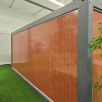 Casa Contenedor de 20 pies, Oficina Plegable con Entrepiso, Dormitorio Prefabricado Plegable para Casas Móviles en Campamentos Petroleros