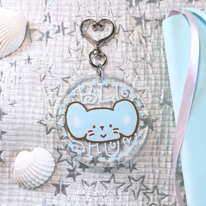 Portachiavi Ecologico a Forma di Topolino in Acrilico, Design Personalizzato con Stampa UV, Ologramma Leggero, Personalizzato Anime Cartoon Kerring - Product Image 1