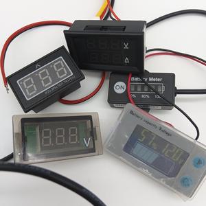 Fabricante Mini Digital Voltímetro Amperímetro 12V Pantalla de voltaje a prueba de agua - Product Image 4