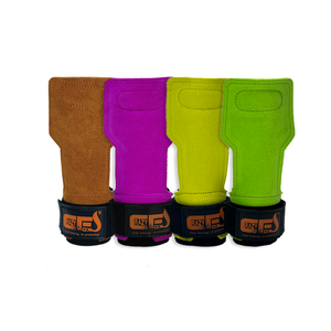 ヘビーネオプレンリストレスト重量挙げグリップフックラバースリングデッドリフト代替ジムスポーツボディービル用クッション付き - Product Image 1