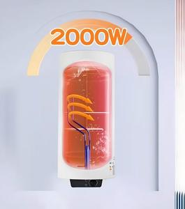 <span class=keywords><strong>Chauffe</strong></span>-<span class=keywords><strong>eau</strong></span> électrique vertical fin et <span class=keywords><strong>plat</strong></span> en émail pour le stockage <span class=keywords><strong>intelligent</strong></span> de l'<span class=keywords><strong>eau</strong></span> chaude domestique, pour les foyers et les hôtels - Product Image 4