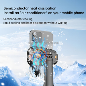 ตัวยึดจับโทรศัพท์ให้ความเย็นอุปกรณ์ติดตามใบหน้าสำหรับสมาร์ทโฟนขาตั้งกล้องเซมิคอนดักเตอร์ควบคุมด้วยท่าทางการกระจายความร้อน - Product Image 2