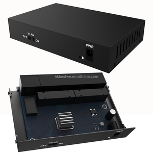 Good Price Mini Type Metal <b>Case</b> 5GE <b>Switch</b> 5-Port 10/100/1000Mbps Unmanaged Ethernet <b>Switch</b> - Product Image 4