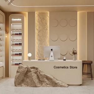 Bespoke Cosmetics Store Interior Design Service Modern Perfume Shopfitting and Fashion Makeup Display Cabinetry - Product Image 1