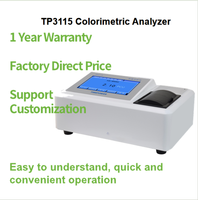 TP3115 Colorimetric Analyzer Built-in Thermal Printer 1 Year Warranty for Wastewater Treatment Engineering