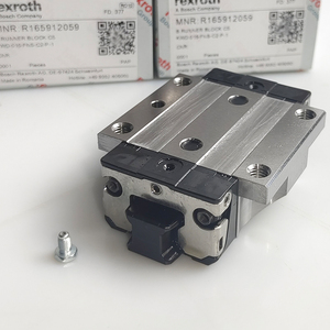 Bloc <span class=keywords><strong>linéaire</strong></span> <span class=keywords><strong>Rexroth</strong></span> R165912059, guides linéaires R165111920, R165112920, R165113920, rail d'actionneur et roulement pour machine CNC - Product Image 4