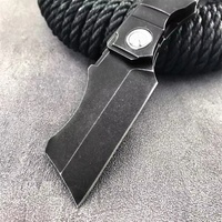 Couteau pliant en acier D2, manche en acier 420, couteau de poche EDC, léger, durable, compact, ergonomique, de qualité supérieure