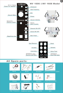 Nouvelle machine multifonctionnelle 19 en 1, outil de beauté, machine hydro-faciale pour le visage, pour salon de beauté - Product Image 3