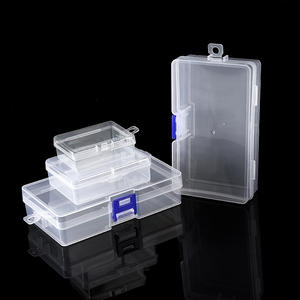 Caja de Almacenamiento Rectangular Transparente de Plástico con Tapa con Cierre para Herramientas, Piezas de Repuesto, Embalaje, Organización de Muestras, Fabricada en Zhejiang - Product Image 4