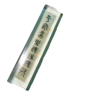 Pisapapeles de cristal personalizable de alta calidad, arte de caligrafía de estilo chino, patrón único, forma de Color, personal, ferias, obsequios