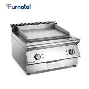 Furnotel Serie Platte Top Elektrische Grillplaat Commerciële Platte Plaat Bakplaat