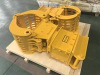 RIBETTER Grappin de tri rotatif 360° à moteur hydraulique pour excavatrice, étrier de criblage, squelette de godet, 1-30 tonnes, démolition et nettoyage, 1300 mm