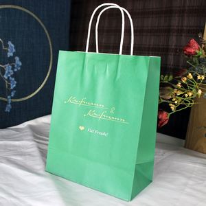 Custom Eco-friendly Cheap Price Supermarket Food Grocery Shopping Gift Coal <b>Paper</b> <b>Packaging</b> Bags with logo - Product Image 3
