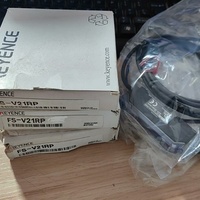 Amplificador de Fibra Óptica LED Rojo Fs-v21rp Pnp Plc