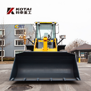 Chargeur sur pneus articulé KOTAI KL937H avec volant flexible, moteur diesel Cummins, moment de charge élevé pour les travaux d'entrepôt - Product Image 5