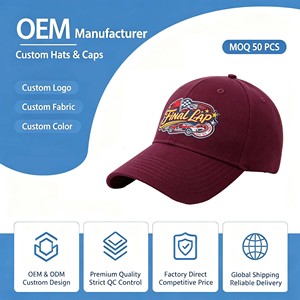 Custom-made high-quality embroidered outdoor fashion baseball caps for men and women - Product Image 1