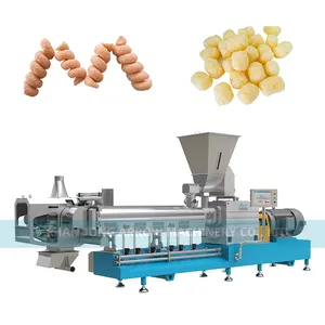Arrow Corn Puff Extruder Making Machine Automatic Corn Snack Food Production Line