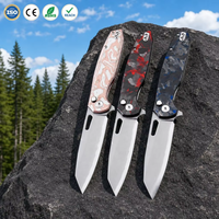 Couteau de poche personnalisé en acier inoxydable, couteau pliant tactique, couteau de chasse, couteau de survie, couteau de camping, outil EDC portable, outil de bushcraft T0044-6