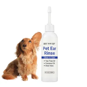 OEM ODM舒缓瘙痒和发炎的耳朵清洁碎屑和积聚的狗耳滴清洁剂猫感染治疗解决方案