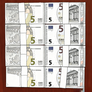 100 Pièces de Faux Billets Euro pour Enfants, Idéales pour Jeux, Films, Musique, Vidéos et Fêtes d'Anniversaire - Product Image 6
